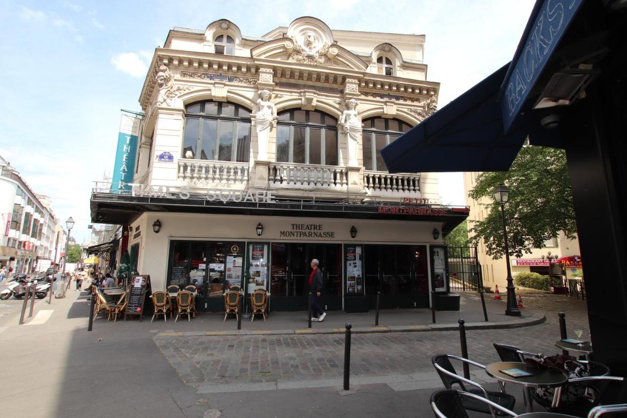 Montparnasse - La Gaite 1Bdr - B'Your Home Paris Dış mekan fotoğraf