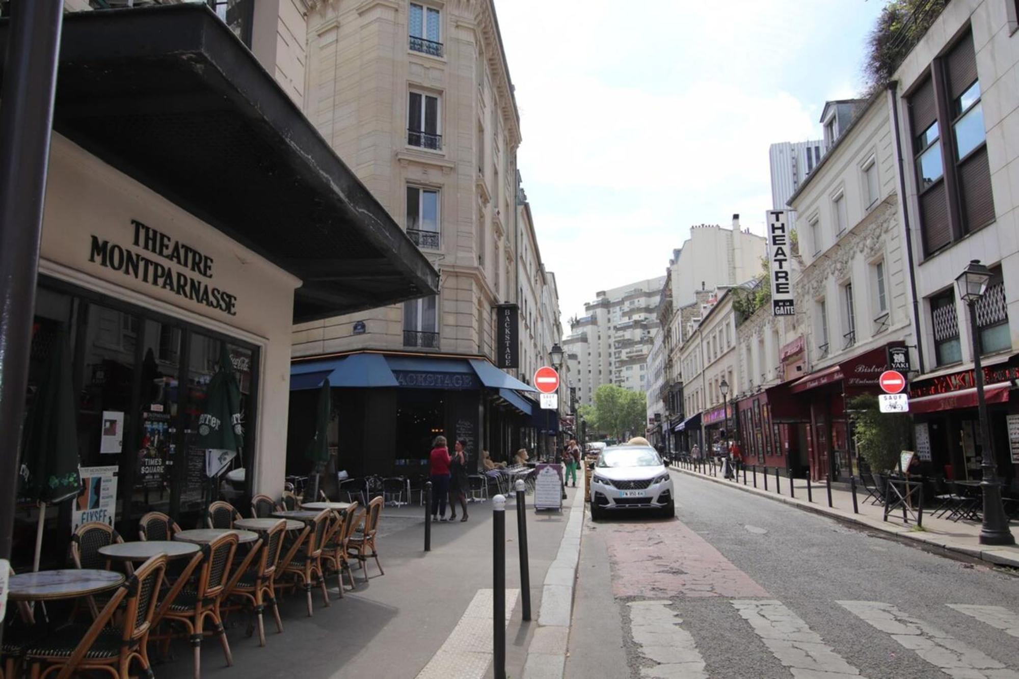 Montparnasse - La Gaite 1Bdr Daire Paris Dış mekan fotoğraf