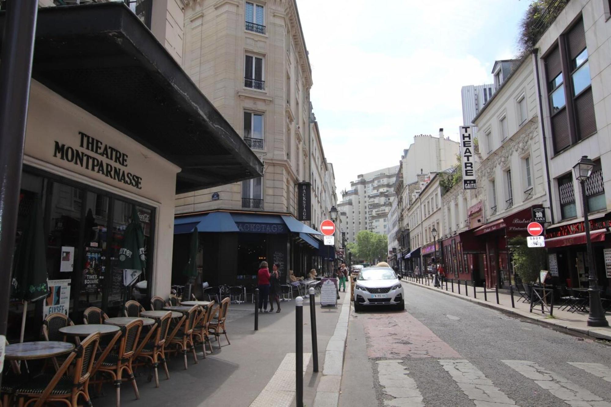 Montparnasse - La Gaite 1Bdr - B'Your Home Paris Dış mekan fotoğraf